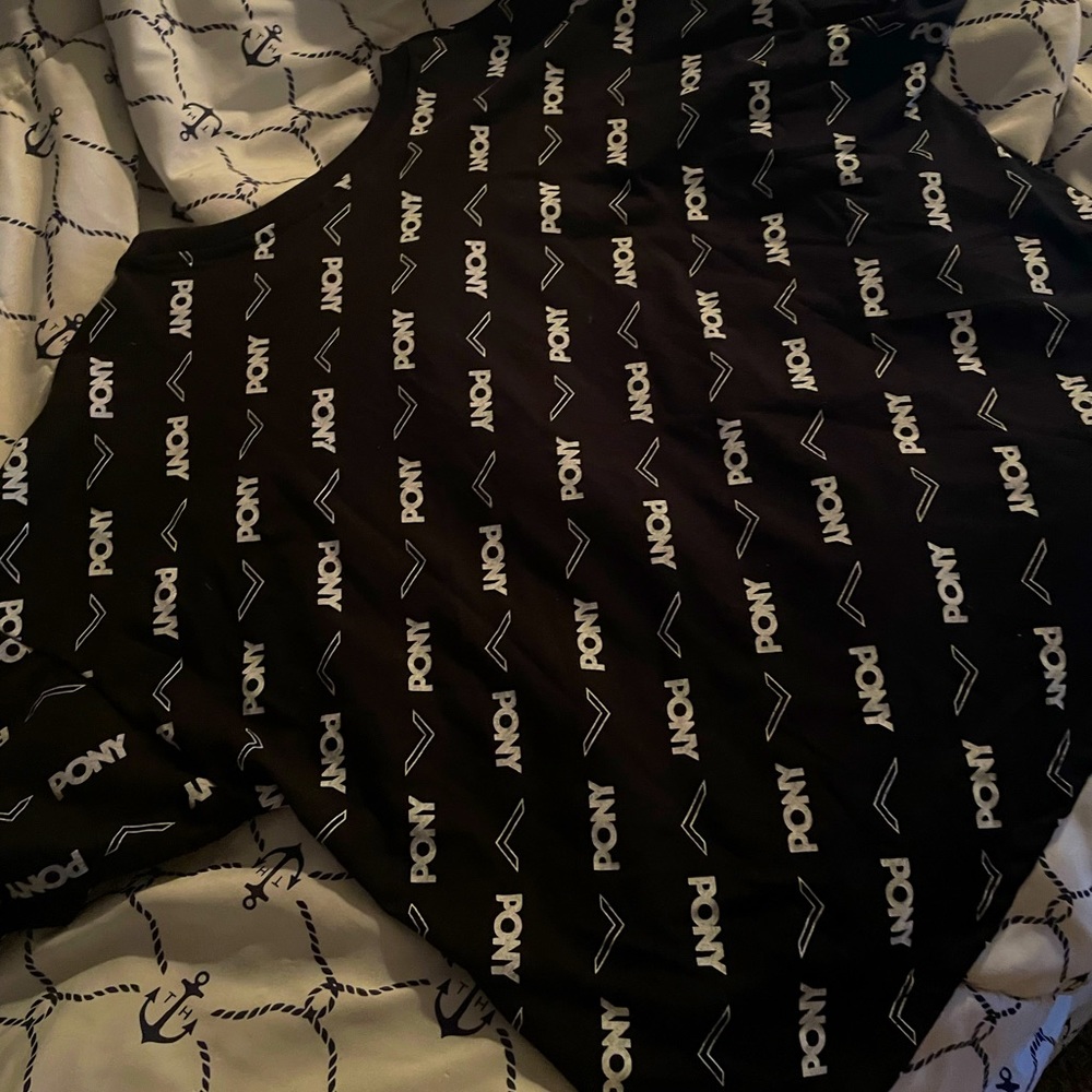 Pony Cropped T shirt